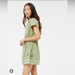 Roberta Roller Rabbit Ocaso Ellyott embroidered dress